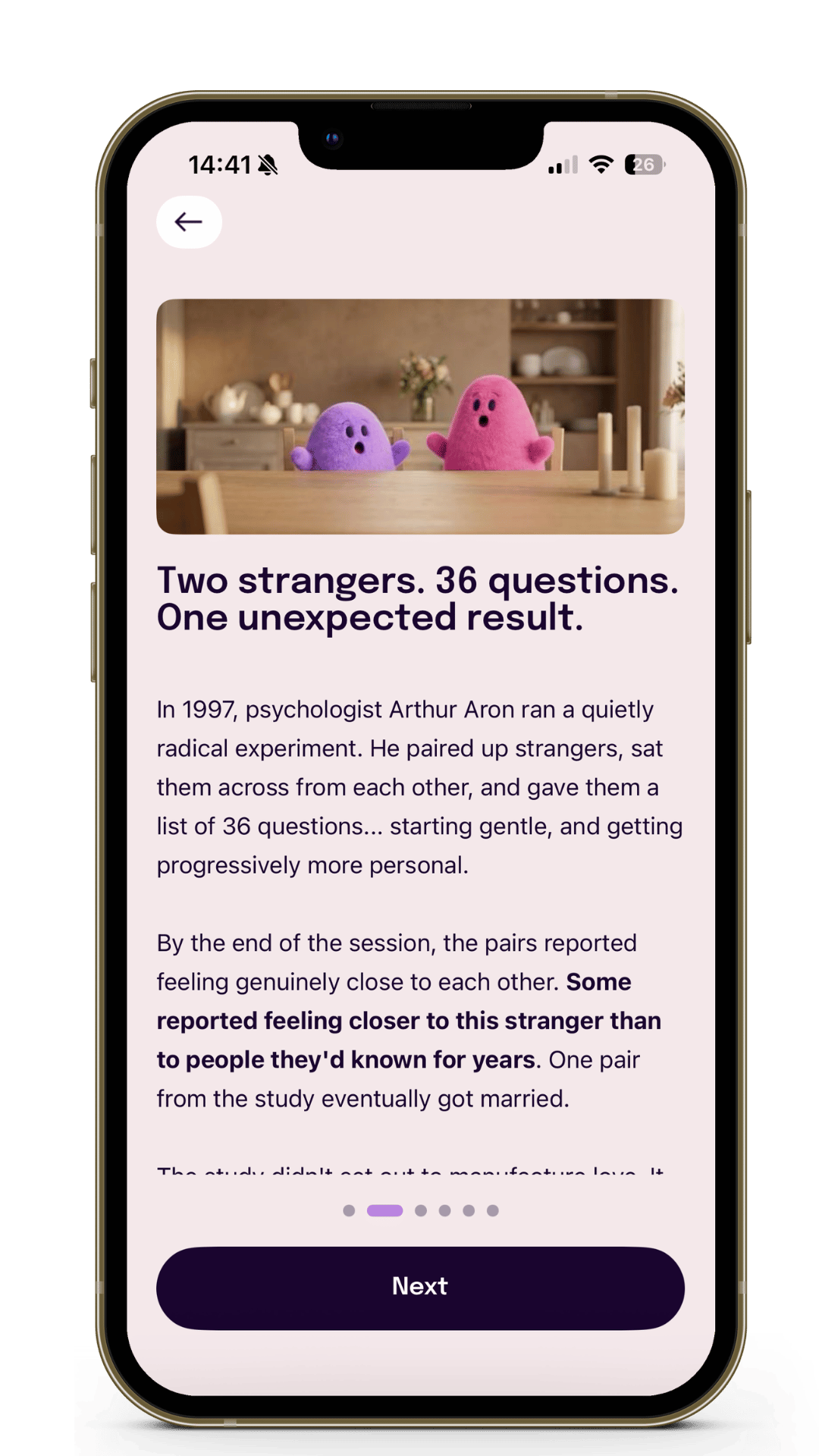 Everlove articles screen